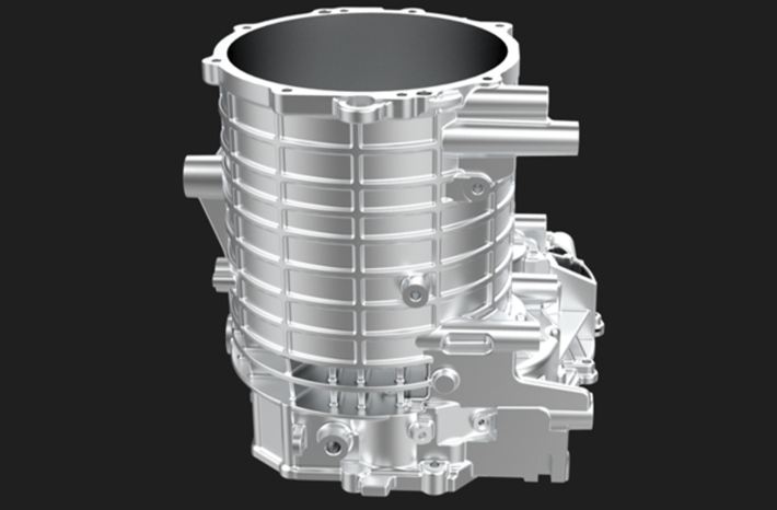 新能源汽車電機外殼: